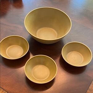 Vintage 1970’s Retro David Douglas Salad Bowl Set